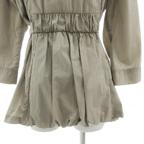 【中古】マックレガー McGREGOR ハーフトレンチコート 314117101 袖ロールアップ リボンベルト ベージュ系 L マックレガー マクレガー McGREGOR ハーフトレンチコート 314117101