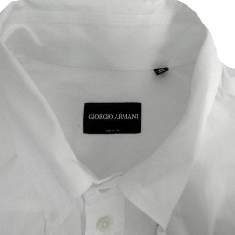ジョルジオアルマーニ GIORGIO ARMANI シャツ ワイシャツ スナップ 