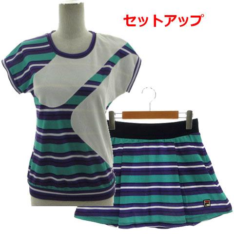 フィラ FILA セットアップ ゲームシャツ L1690 半袖 テニススコート