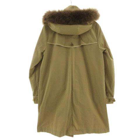 スキャパ SCAPA コート ステンカラー トレンチ フード フォックス 