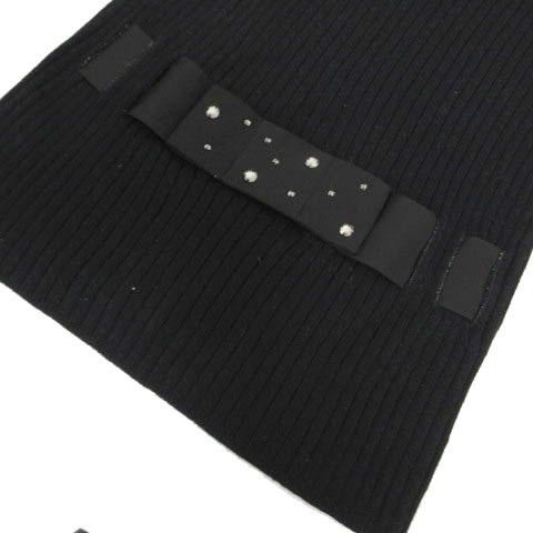 エムズグレイシー M'S GRACY ニット セーター オーバルネック リブ