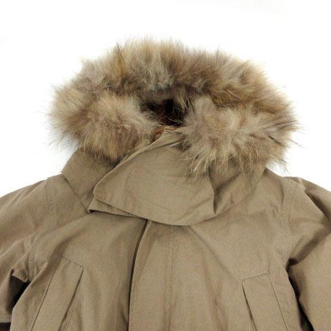 BEAMS / ラクーンファーコート/--/ポリエステル/NVY/無地/23-19-0132-925 INTERNATIONAL GALLERY BEAMS ラクーンファー ロングコート 23-19-0132