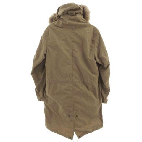 International Gallery BEAMS ロングコート INTERNATIONAL GALLERY BEAMS ラクーンファー ロングコート 23-19-0132