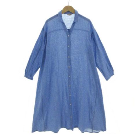 サマーセール【新品未使用】マンシングウェア　ストレッチモックネックワンピース Samansa Mos2（サマンサモスモス） SM2 スキッパー前開きシャツ