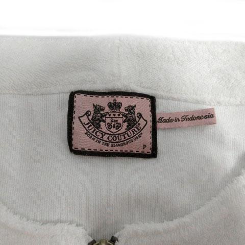 ジューシークチュール JUICY COUTURE ジャケット ノーカラー パイル 