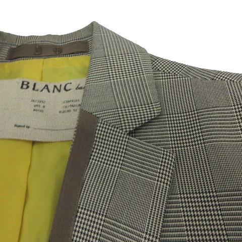 ブランバスク blanc basque ジャケット テーラードカラー 七分袖