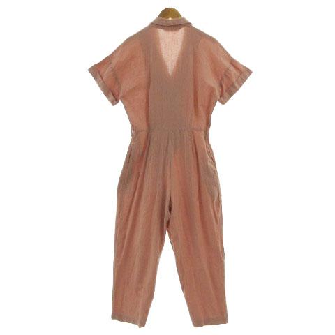 ZARA（ザラ） オールインワン テーラードカラー カシュクール 半袖 