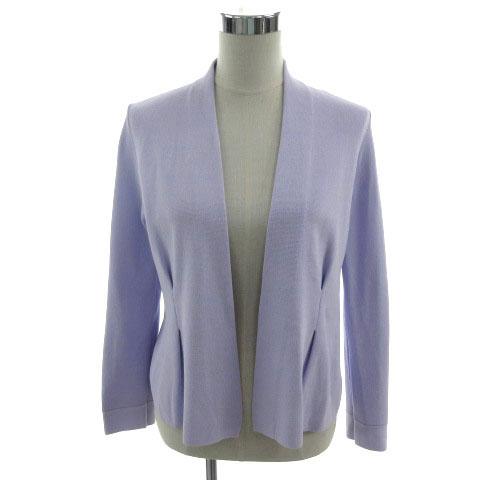 ドゥクラッセ DoCLASSE ミラノリブ・シェイプジャケットカーディガン