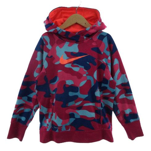 ナイキ NIKE パーカー THERMA-FIT ロゴプリント プルオーバー 裏起毛 