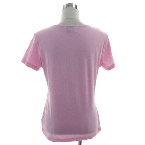 ボグナー BOGNER Tシャツ ロゴ 半袖 コットン ピンク ML レディース 