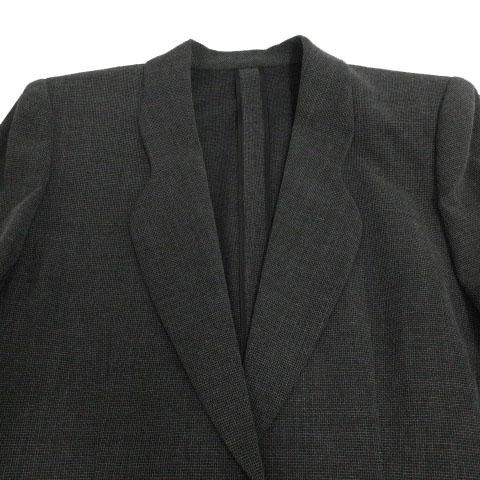 レリアン Leilian スーツ ジャケット シングル 1B スカート 台形