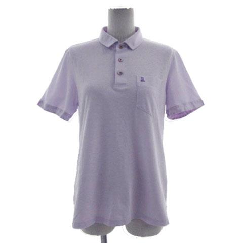 ランバン スポール LANVIN SPORT ポロシャツ ロゴ刺繍 半袖 日本製