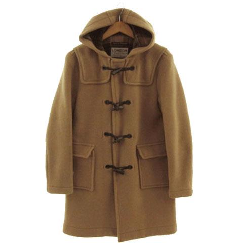 ロンドントラディションダッフルコート ロングブラウン茶