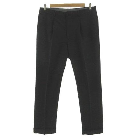 ダックス DAKS パンツ スラックス タック ウエストアジャスター 裾