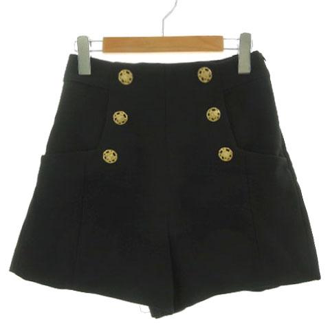 ZARA ザラ パンツ ショートパンツ ハイウエスト 金ボタン ZARA ザラ パンツ ショートパンツ ハイウエスト 金ボタン