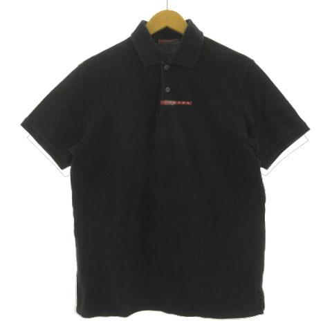 PRADA SPORT プラダスポーツ ポロシャツ ETE0044 半袖 ロゴ PRADA SPORT プラダスポーツ ポロシャツ ETE0044 半袖 ロゴ
