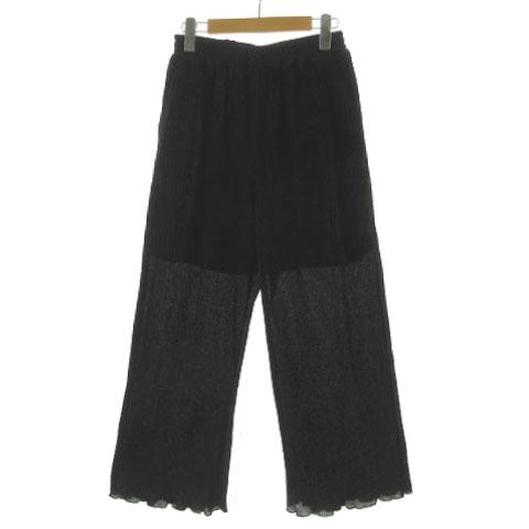 niko and… ニコアンド Niko and.. パンツ プリーツ調リップル