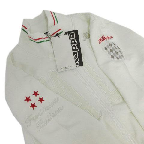 未使用品 カッパ kappa ジャケット スタンドカラー ロゴ刺繍