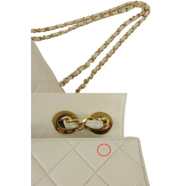 CHANEL シャネル ショルダーバッグ デカマトラッセ30 ラムスキン