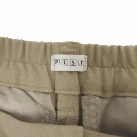 プラステ PLST パンツ 12-6406003 スリム ウエストゴム ストレッチ