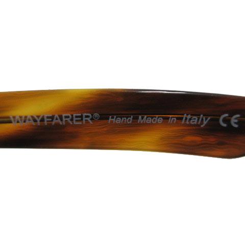 【パパイヤ】レイバン　ウェイファーラー　ブラウン　べっ甲柄　RB2140F Ray-Ban レイバン サングラス ライトブラウン ライトカラー