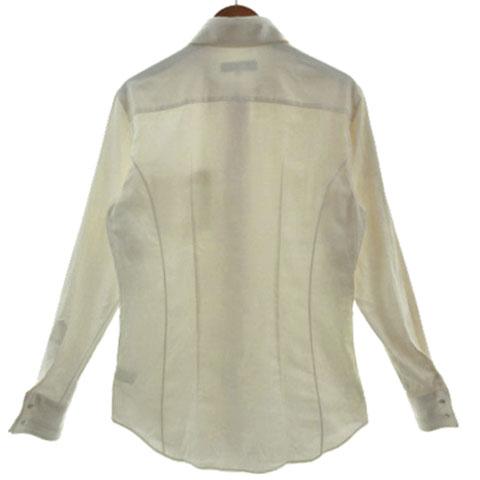 アルチザン ARTISAN シャツ フォーマル タイト シルク地切替え 長袖  