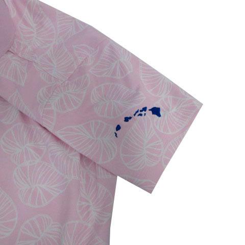 PINK PINEAPPLE Hawaii ポロシャツ RoyalHawaiianGolf刺繍 ピース