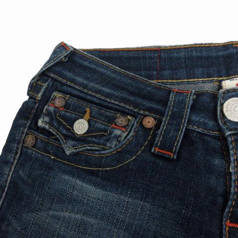 トゥルーレリジョン TRUE RELIGION ジーンズ デニム 裾フレア ユーズド