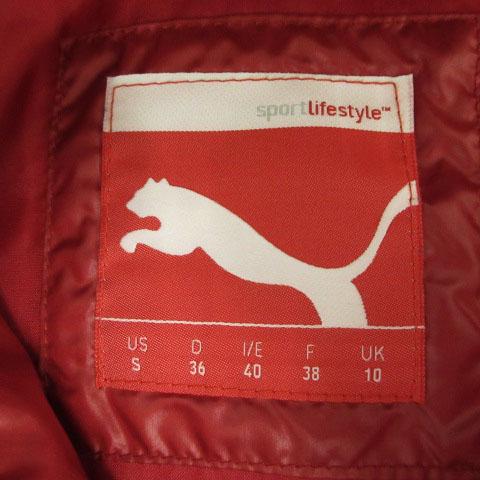 PUMA（プーマ） ダウンジャケット フーディー ファー ロゴプリント