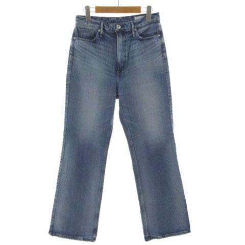 【中古】アッパーハイツ THE BRIGITTE 138119I02SUN ジーンズ デニム セミフレア リアルヴィンテージ加工 青 25 アッパーハイツ upper hights THE BRIGITTE 138119I02SUN ジーンズ