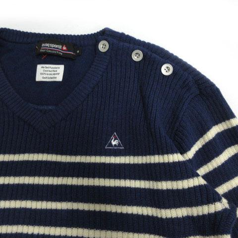 ルコックスポルティフ le coq sportif GOLF COLLECTION ニット Vネック 