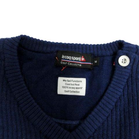 ルコックスポルティフ le coq sportif GOLF COLLECTION ニット Vネック 