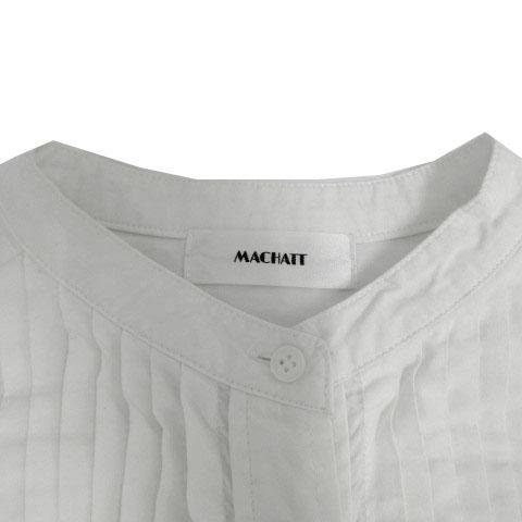 マチャット MACHATT タキシードシャツドレス ワンピース M20A-03-2 