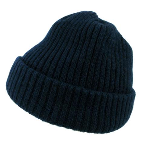 STONE ロゴパッチビーニーハット グレー Men's beanies with logo
