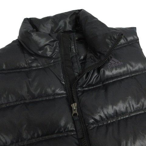 adidas アディダス ダウンベスト JD1042 スタンドカラー ロゴ adidas アディダス ダウンベスト JD1042 スタンドカラー ロゴ