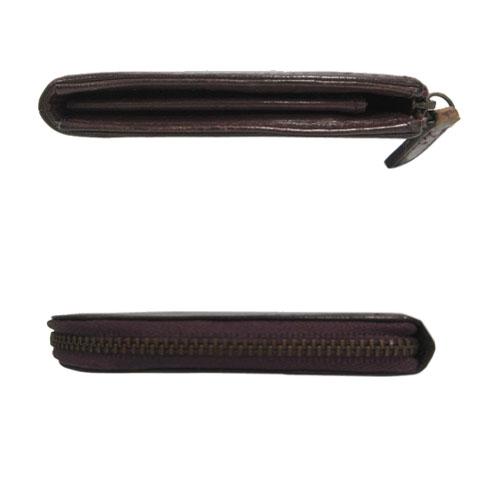 ANNA SUI（アナスイ） 財布 長財布 L字ファスナー 蝶刺繍 ライン