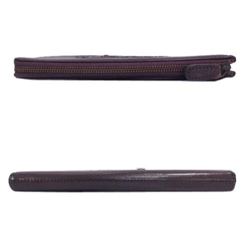 ANNA SUI（アナスイ） 財布 長財布 L字ファスナー 蝶刺繍 ライン