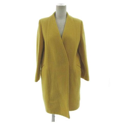 プラステ PLST ウールモッサカラーレスコート 12-8409001 起毛 ウール