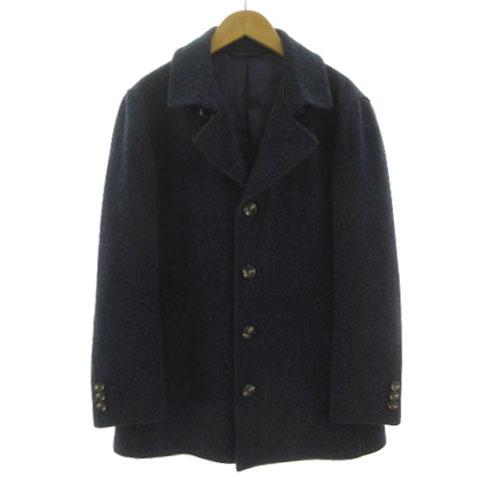 新品未使用！タグ付き！COMME CA MEN ハーフコート！ネイビーサイズM！ コムサメン COMME CA MEN ツイードハーフコート 07-10WW10 コンバー