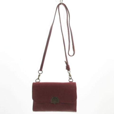 IL BISONTE イルビゾンテ ポシェット ミニショルダーバッグ レザー  