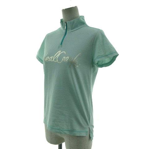 ヒールクリーク HealCreek 002-23543 半袖ハーフジップシャツ