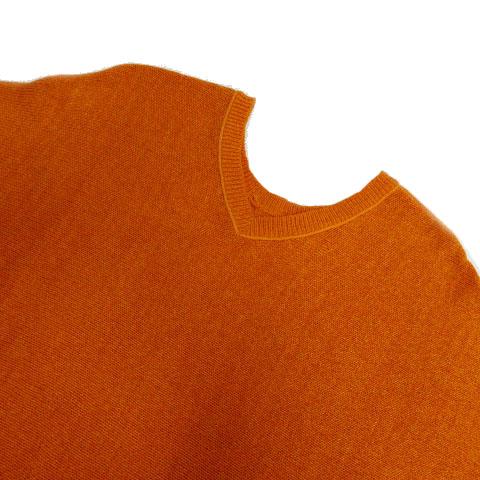 アイシービー iCB ニット Vネック 五分袖 ドルマンスリーブ調 オレンジ L レディース | ICB | 02