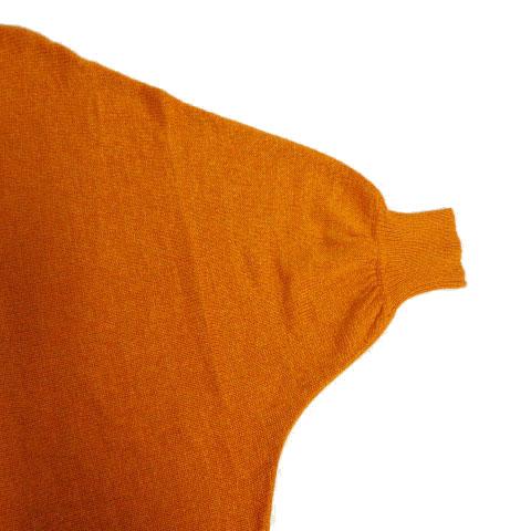 アイシービー iCB ニット Vネック 五分袖 ドルマンスリーブ調 オレンジ L レディース | ICB | 04