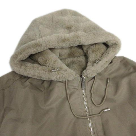 ZARA（ザラ） ジャケット MA-1タイプ フード リバーシブル ボア