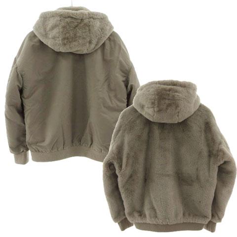 ZARA（ザラ） ジャケット MA-1タイプ フード リバーシブル ボア