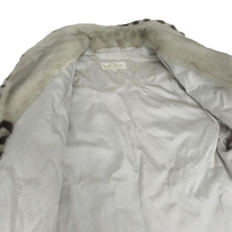 ファーグリーゼ Fur Griser サファイアミンク 毛皮 ハーフコート