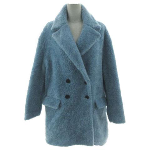 ザラ ベーシック ZARA BASIC ボアチェスターコート ダブル オーバー