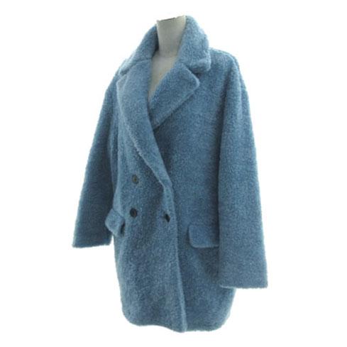 ザラ ベーシック ZARA BASIC ボアチェスターコート ダブル オーバー