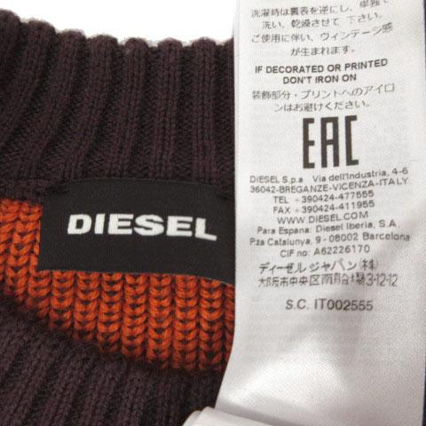 DIESEL（ディーゼル） ニット セーター 丸首 長袖 ブレイブマン