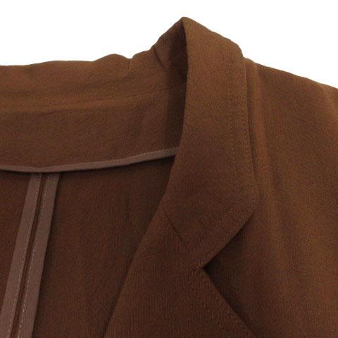 【中古】ワイズフォーメン Y's for men コート MW-C01-111 チェスターコート ウール混 ブラウン 茶 M メンズ ワイズフォーメン Y's for men コート MW-C01-111 チェスターコート